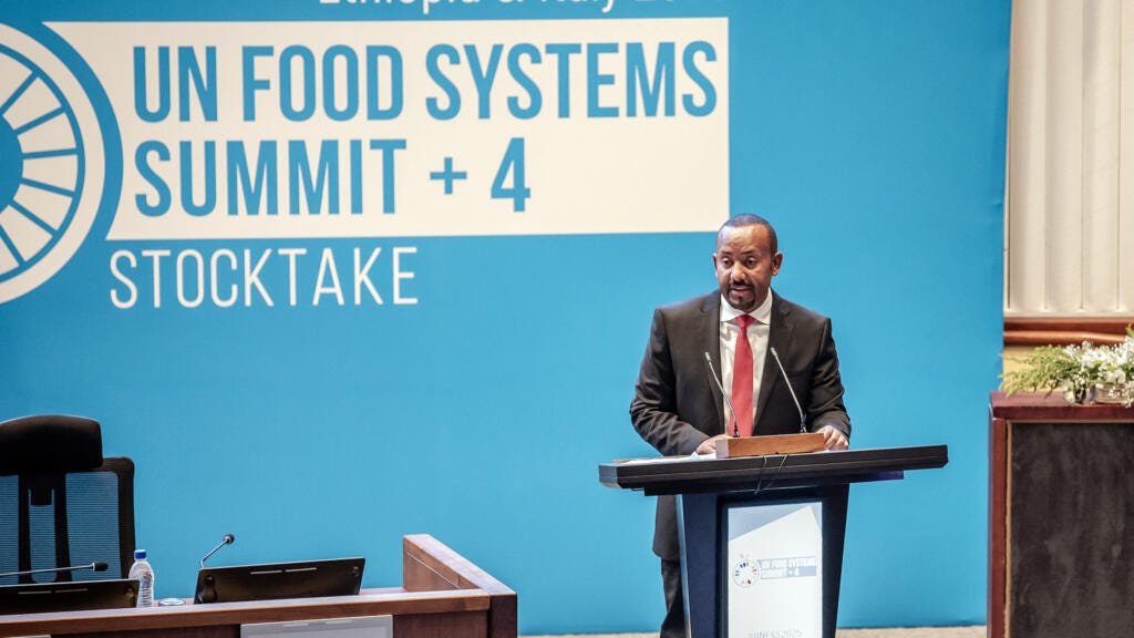 Prime Minister of Ethiopia, Abiy Ahmed, was among several keynote speakers during the second UN Food Systems Summit in Addis Ababa.