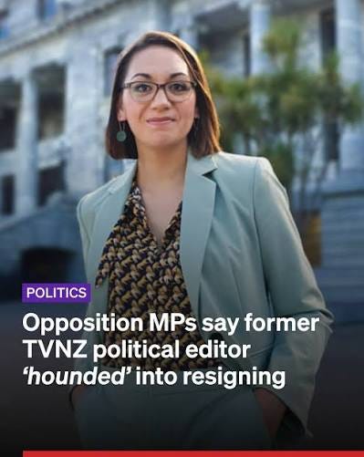 Opposition MPs say former TVNZ political editor Maiki Sherman was "hounded" into resigning, after a "witch hunt" all while public broadcasters are under "immense pressure" from the coalition. There has also been Opposition MPs say former TVNZ political editor Maiki Sherman was "hounded" into resigning, after a "witch hunt" all while public broadcasters are under "immense pressure" from the coalition. There has also been