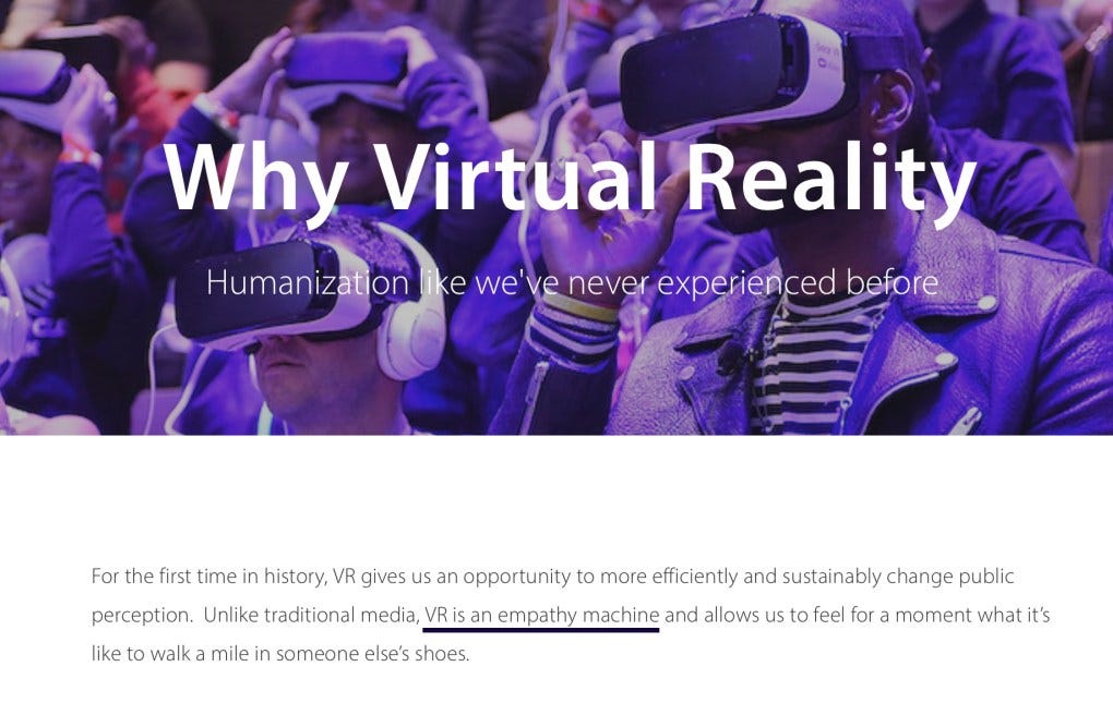 VR Empathy Machine