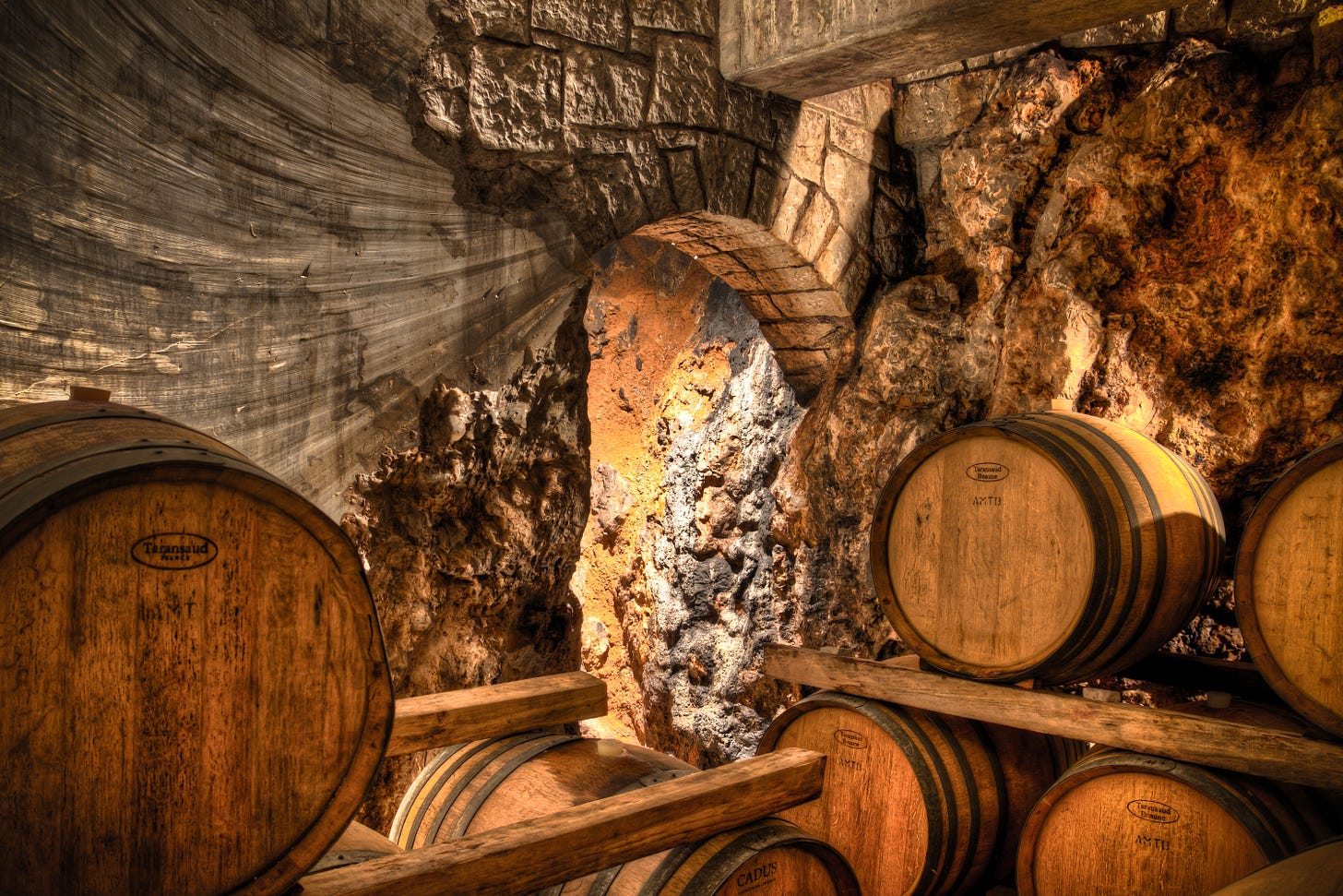 Sandi Skerk's cellar. Photo: Ryan Opaz. Sandi Skerk's cellar. Photo: Ryan Opaz.