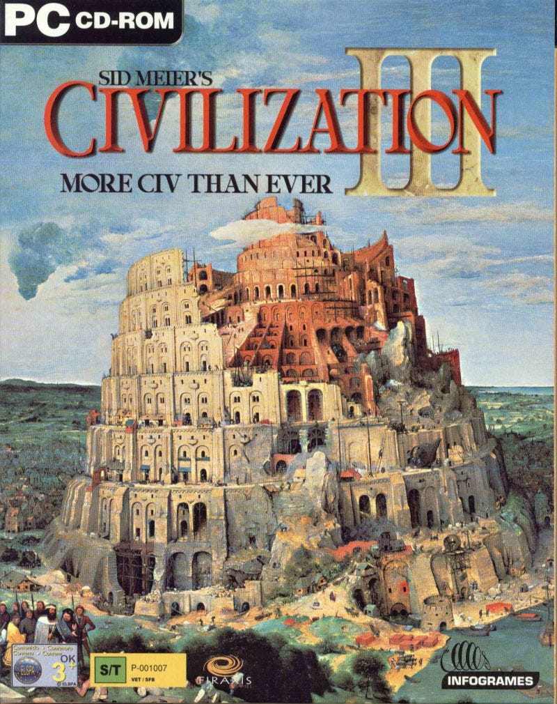 Sid Meier's Civilization III Windows Front Cover Sid Meier's Civilization III Windows Front Cover