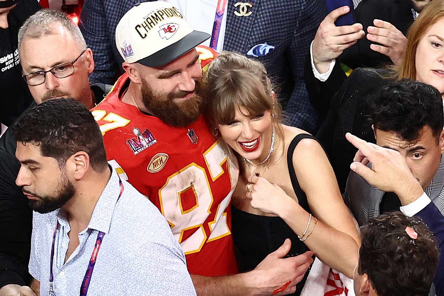Gracie Hunt Reveals Gift Travis Kelce Had Made for Taylor Swift's Birthday  (Exclusive)