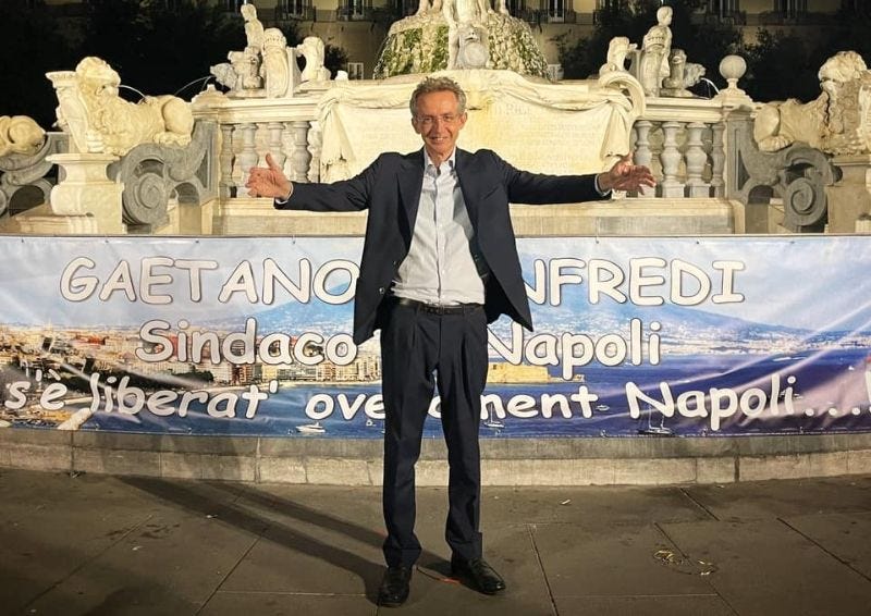 Foto Facebook (Gaetano Manfredi)
