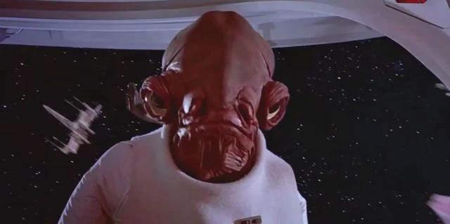 Admiral Ackbar from Star Wars Admiral Ackbar from Star Wars