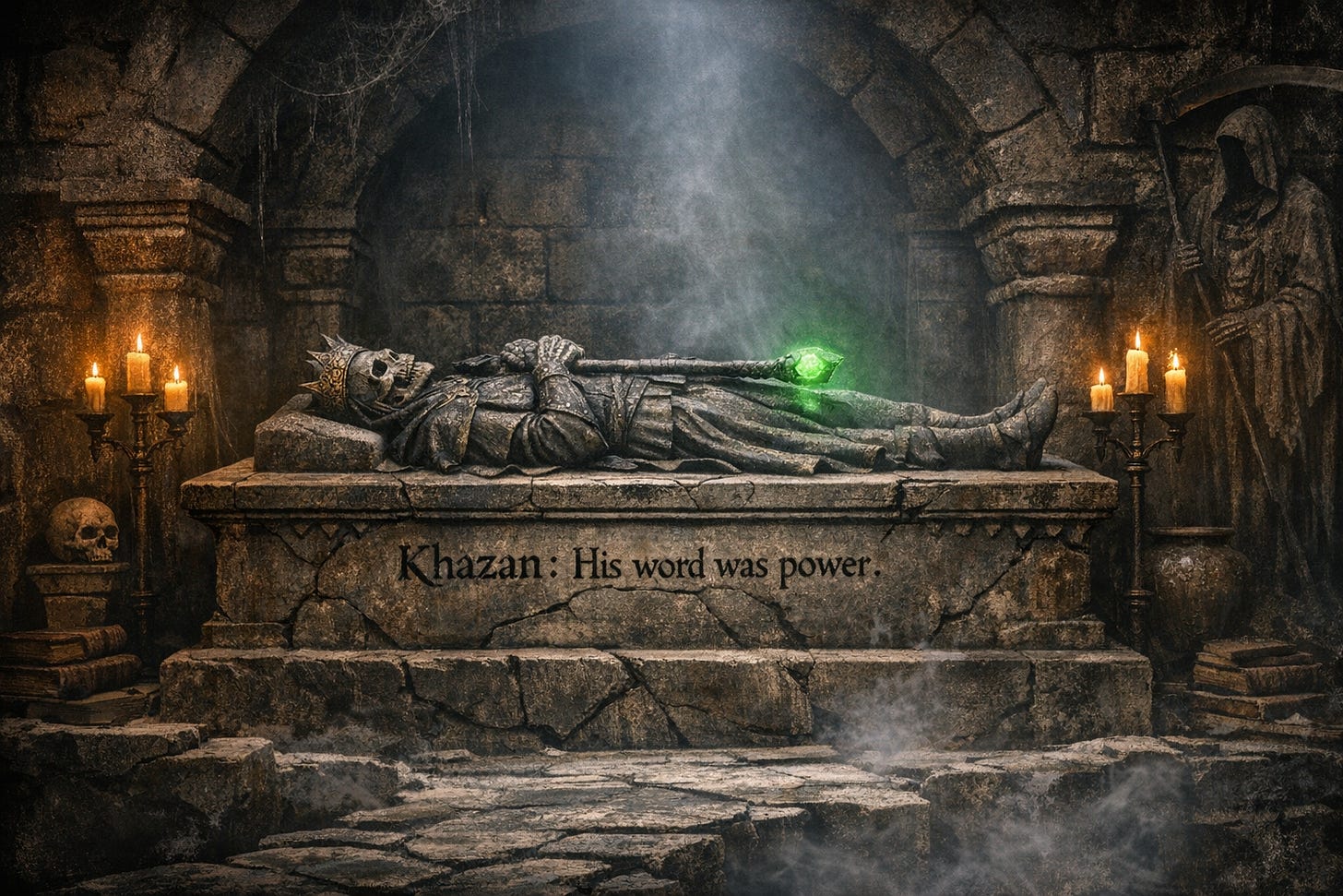 Khazan's crypt in Castle Ravenloft Khazan's crypt in Castle Ravenloft