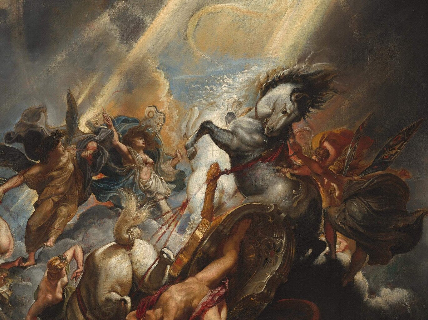 Reprodukcija The Fall of Phaeton (Peter Paul Rubens), 60x80 cm kaina ... Reprodukcija The Fall of Phaeton (Peter Paul Rubens), 60x80 cm kaina ...