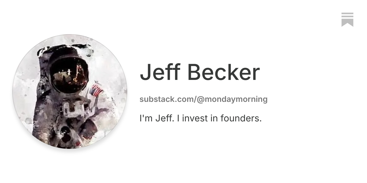 Jeff Becker | Substack