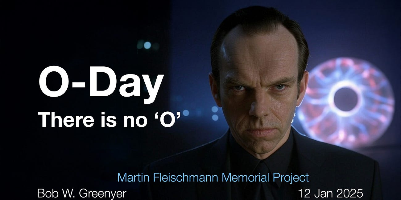 O-Day - There is no 'O'