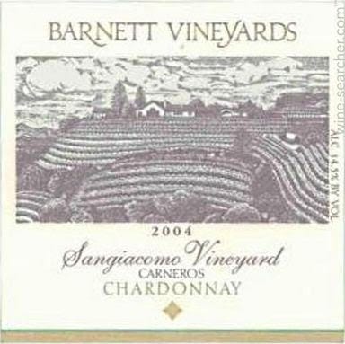 Barnett Vineyards Sangiacomo Vineyard Chardonnay, Carneros, USA | prices,  reviews, stores & market trends