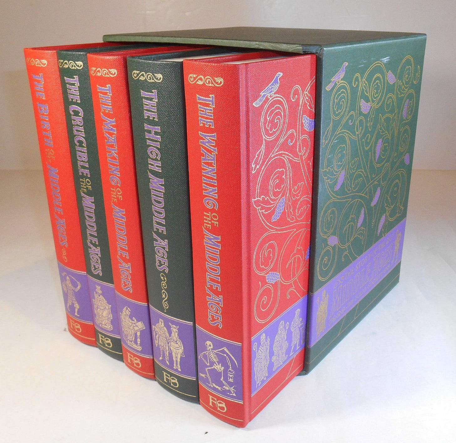 The Story of the Middle Ages Complete 5 Volumes Folio Society 1998 - Image 2