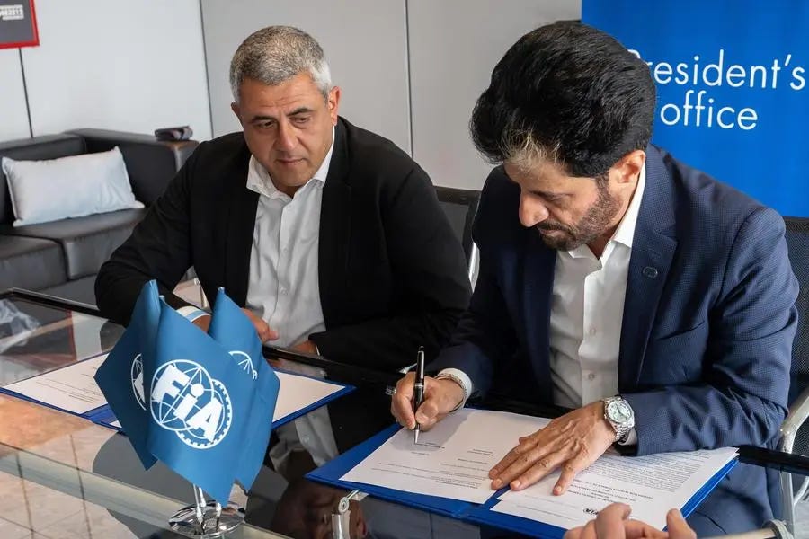 FIA President Mohammed Ben Sulayem. Image Courtesy: FIA