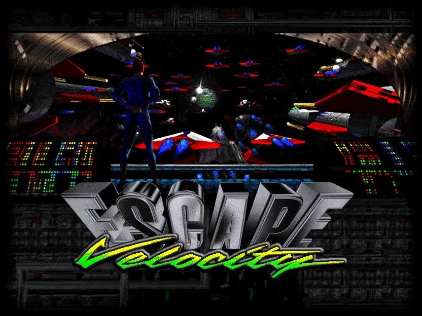Escape Velocity Start Screen Escape Velocity Start Screen