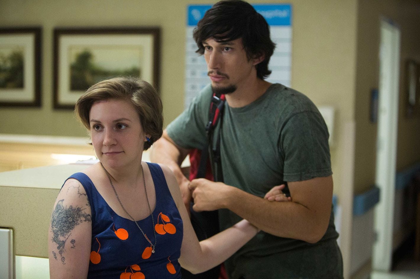 Girls (HBO)'s adam and hannah Girls (HBO)'s adam and hannah