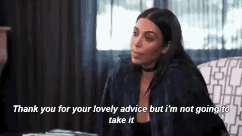 Kim Kardashian Thank You GIF