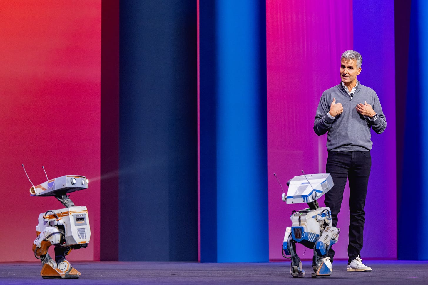 BD-X droids withJosh D'Amaro at Inbound