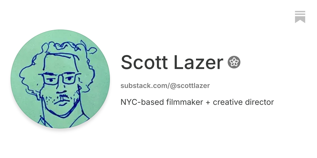 Scott Lazer | Substack