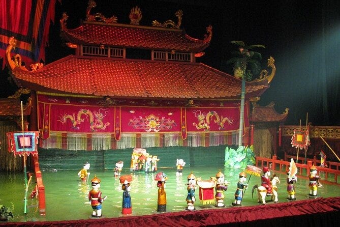 Hanoi Night Tour: Water Puppet show and Dinner 2026 Hanoi Night Tour: Water Puppet show and Dinner 2026