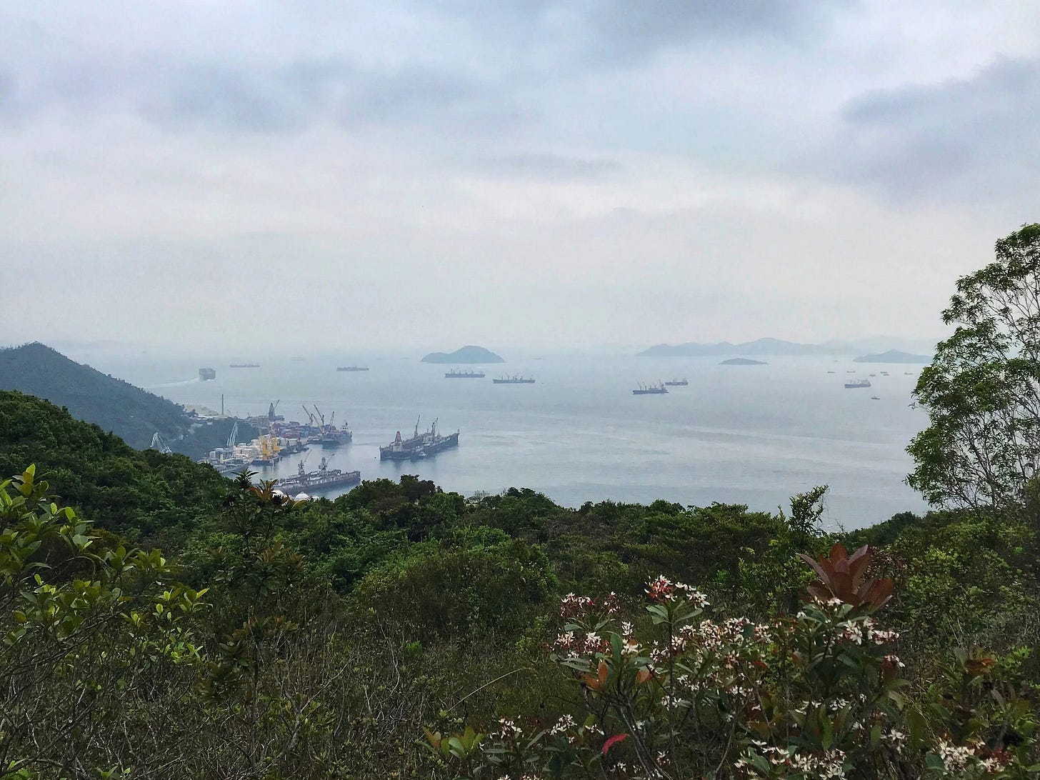  Docks and shipyards spotted along Tsing Yi Nature Trails Hike 