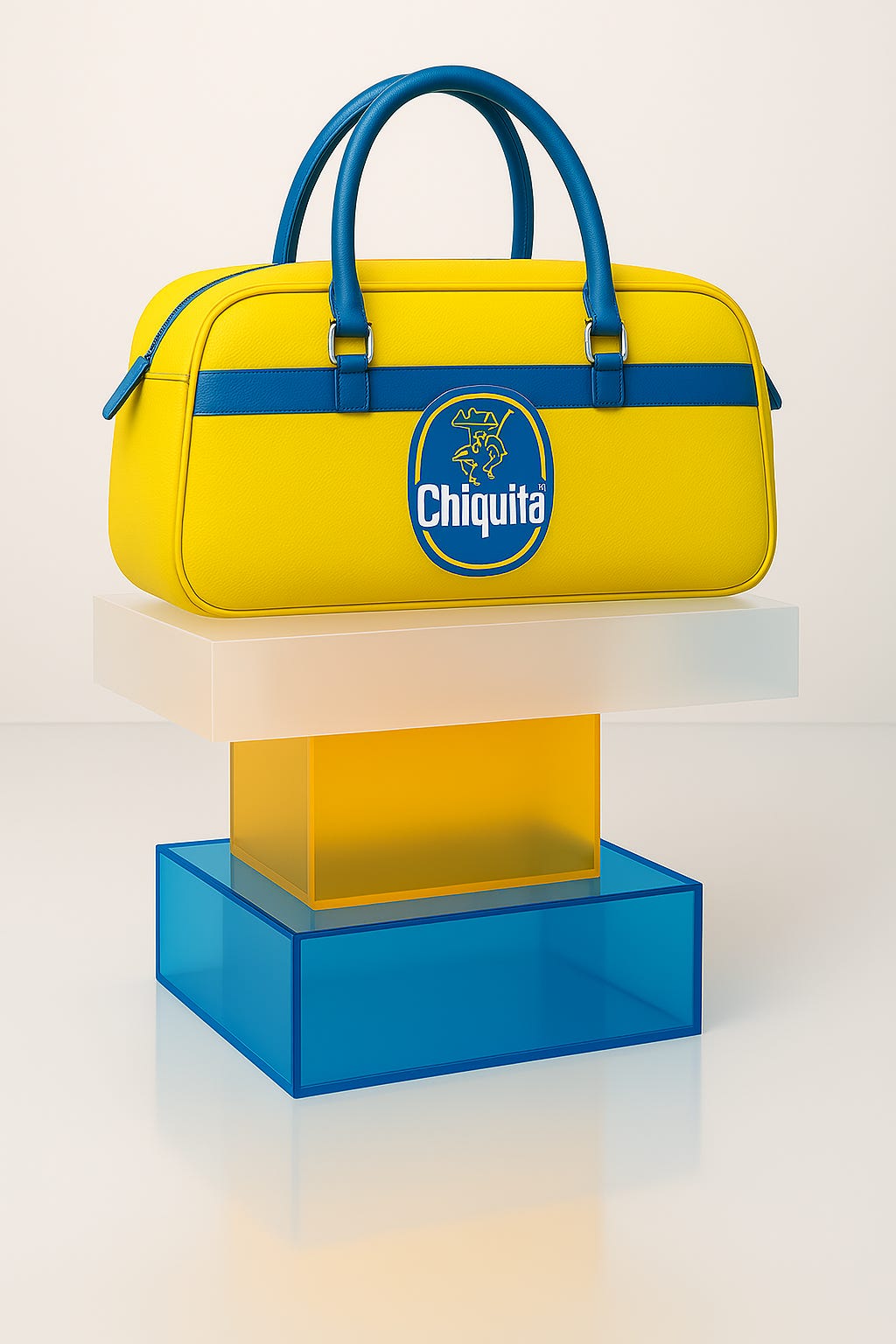 At Art Basel Miami Beach Van St John's Chiquita Bananas Handbag
