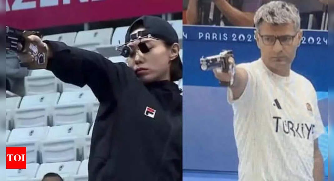 Turkey's Olympic shooter Yusuf Dikec breaks the internet with effortless  swag; he's the hottest meme on X | - Times of India