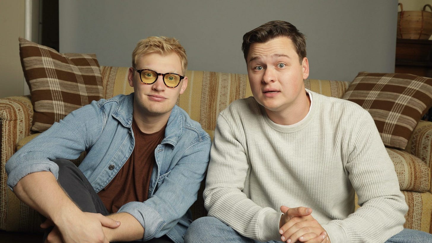 Curry Barker and Cooper Tomlinson
