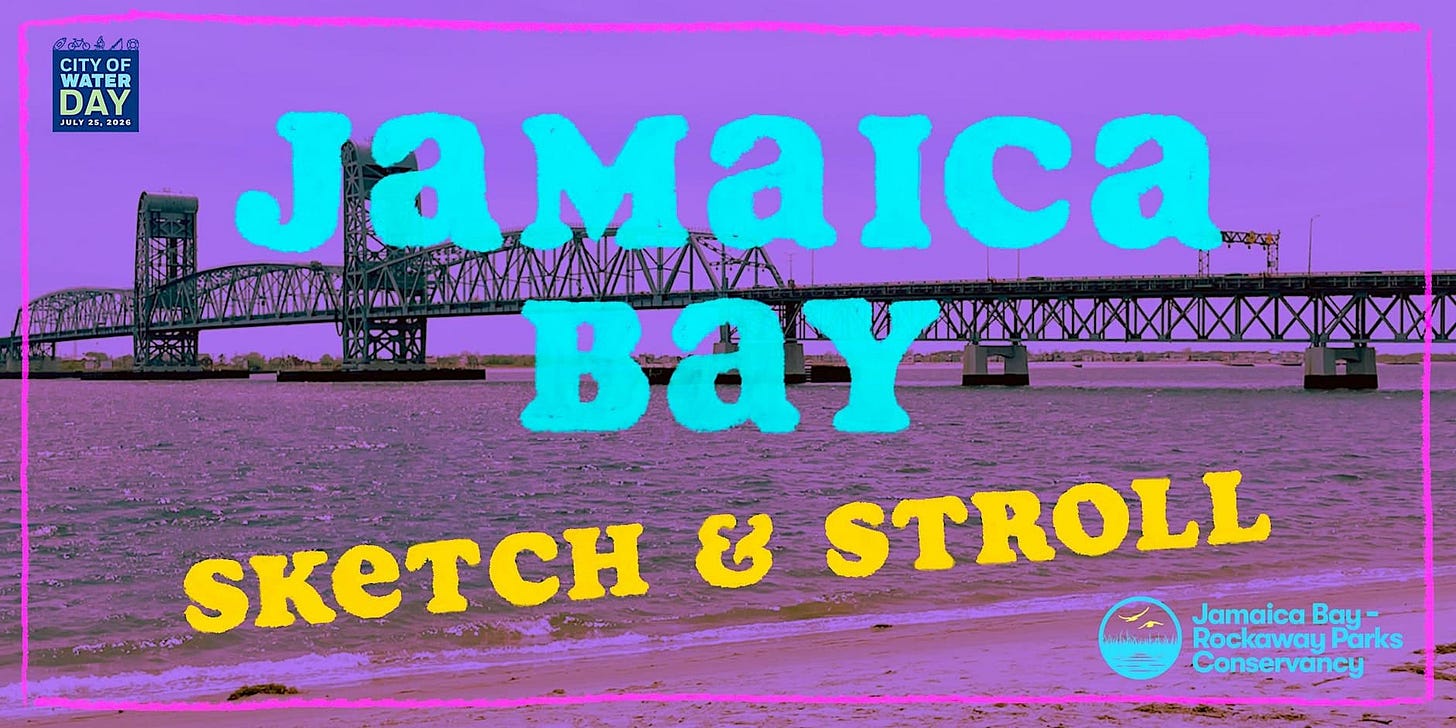 Jamaica Bay Sketch & Stroll