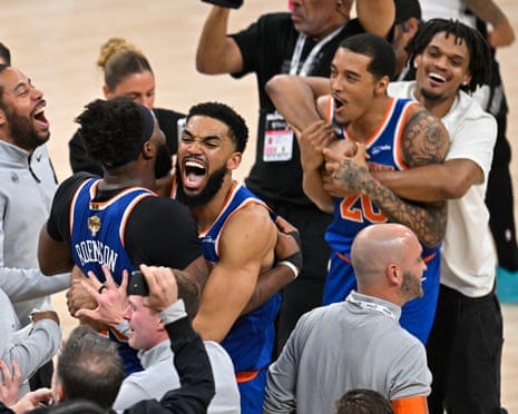 NBA finals: Knicks beat Spurs in Game 5 to win first title in 53 years – as  it happened | NBA finals | The Guardian