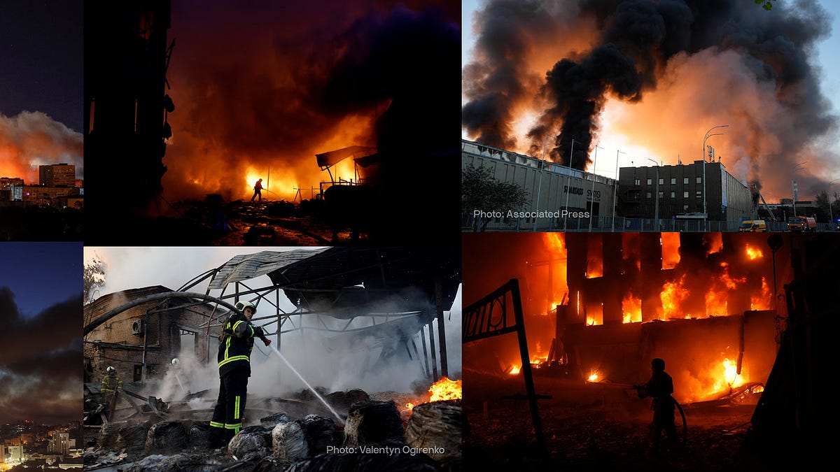 Last night in Ukraine...