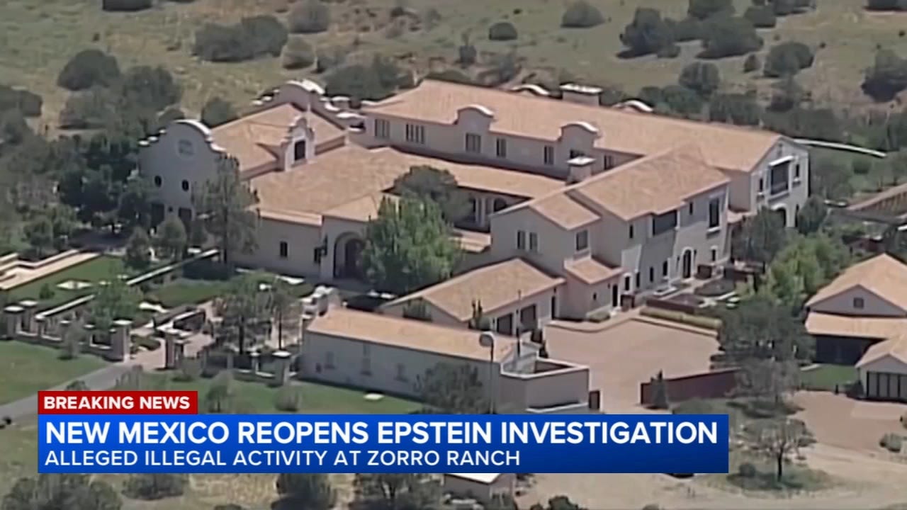 New Mexico reopens investigation into Epstein's former Zorro Ranch