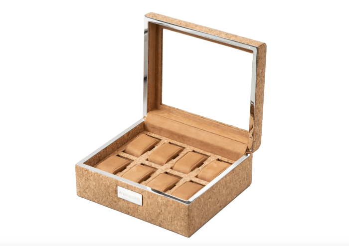 WOLF x Analog:Shift 1976 Collection 8-Piece Cork Watch Box WOLF x Analog:Shift 1976 Collection 8-Piece Cork Watch Box