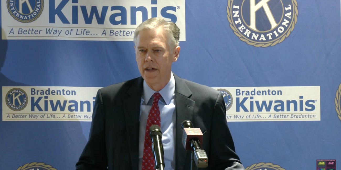 Former U.S. Attorney Warns Bradenton Kiwanis of Rising Fraud Risks, Highlights Progress in Fentanyl Crisis