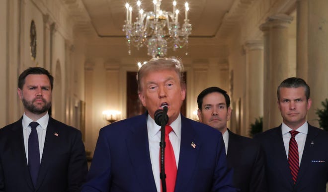 How Trump pivoted from bombing Iran to announcing a ceasefire