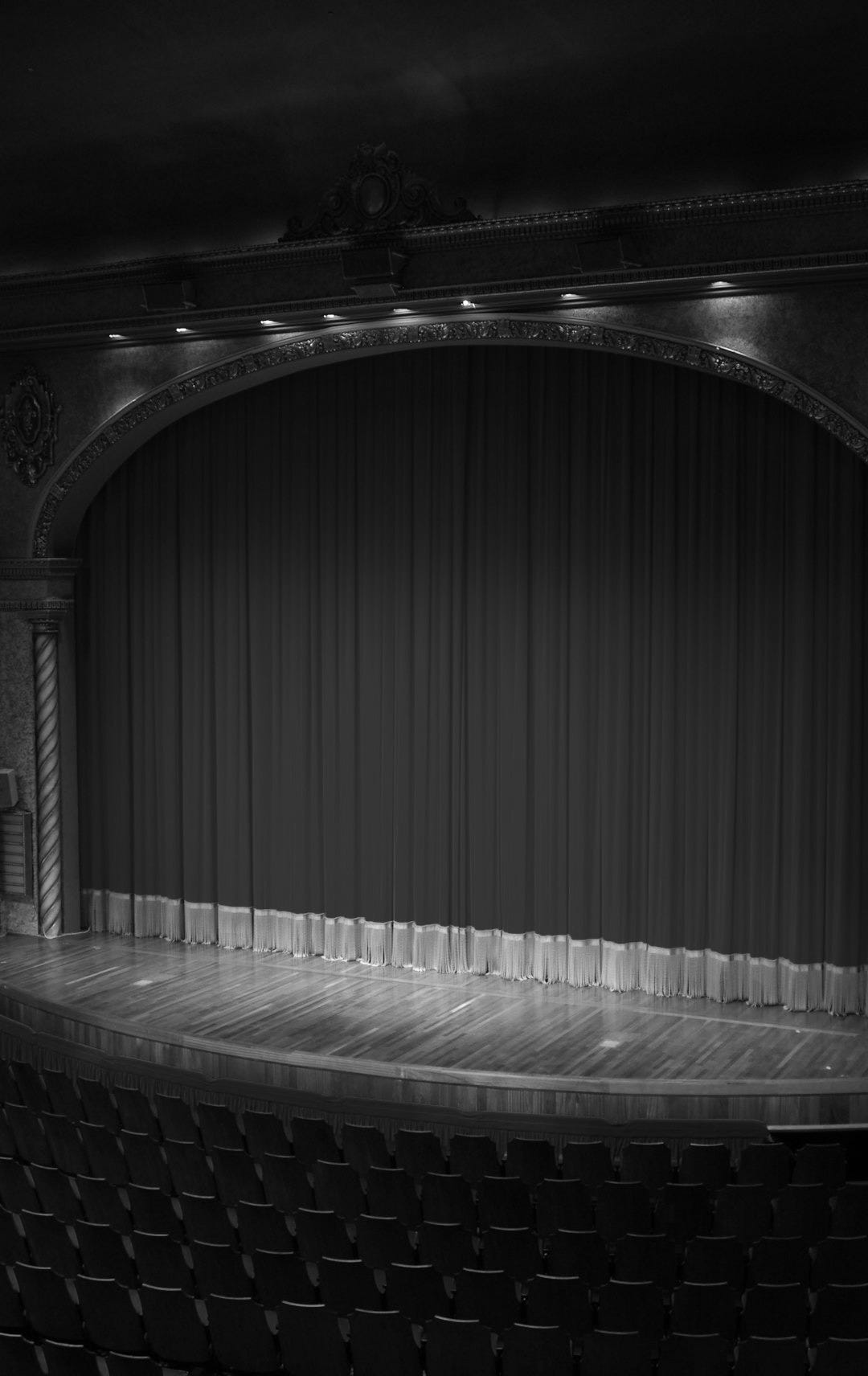 red and yellow stage