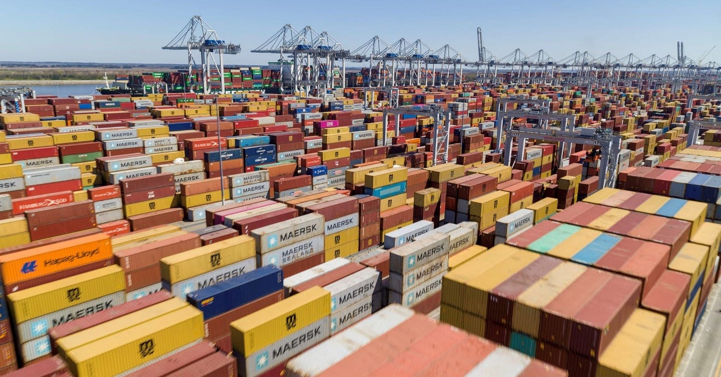 Retailers open pop-up container yards to bypass Savannah port jams -  FreightWaves