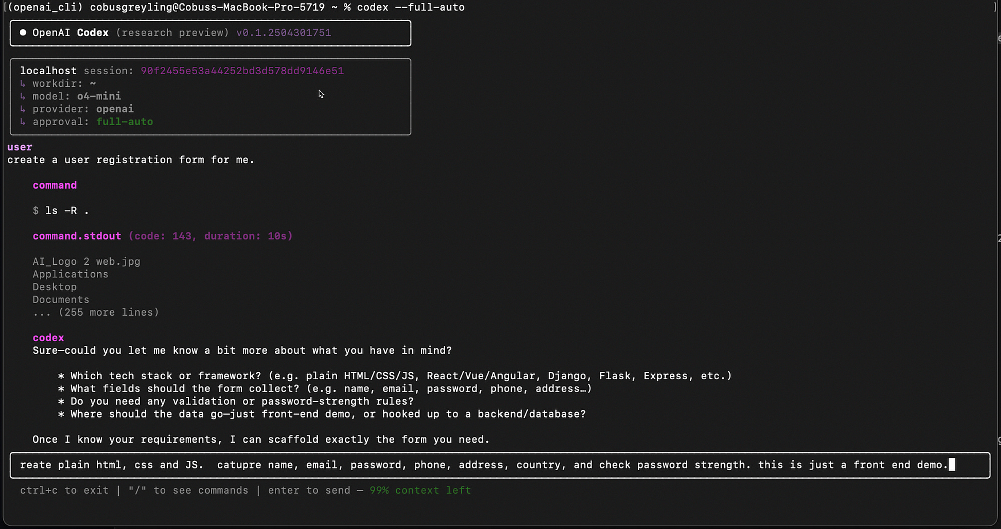 Getting Started with Open Source OpenAI Codex CLI