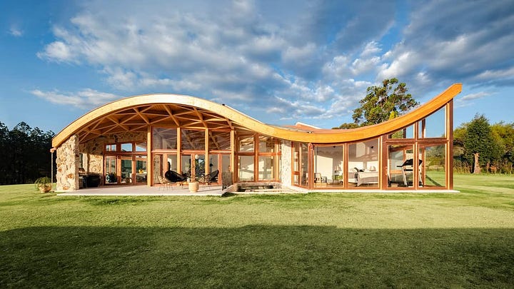 Live Edge Vineyards roof