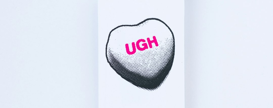 white and red heart illustration white and red heart illustration