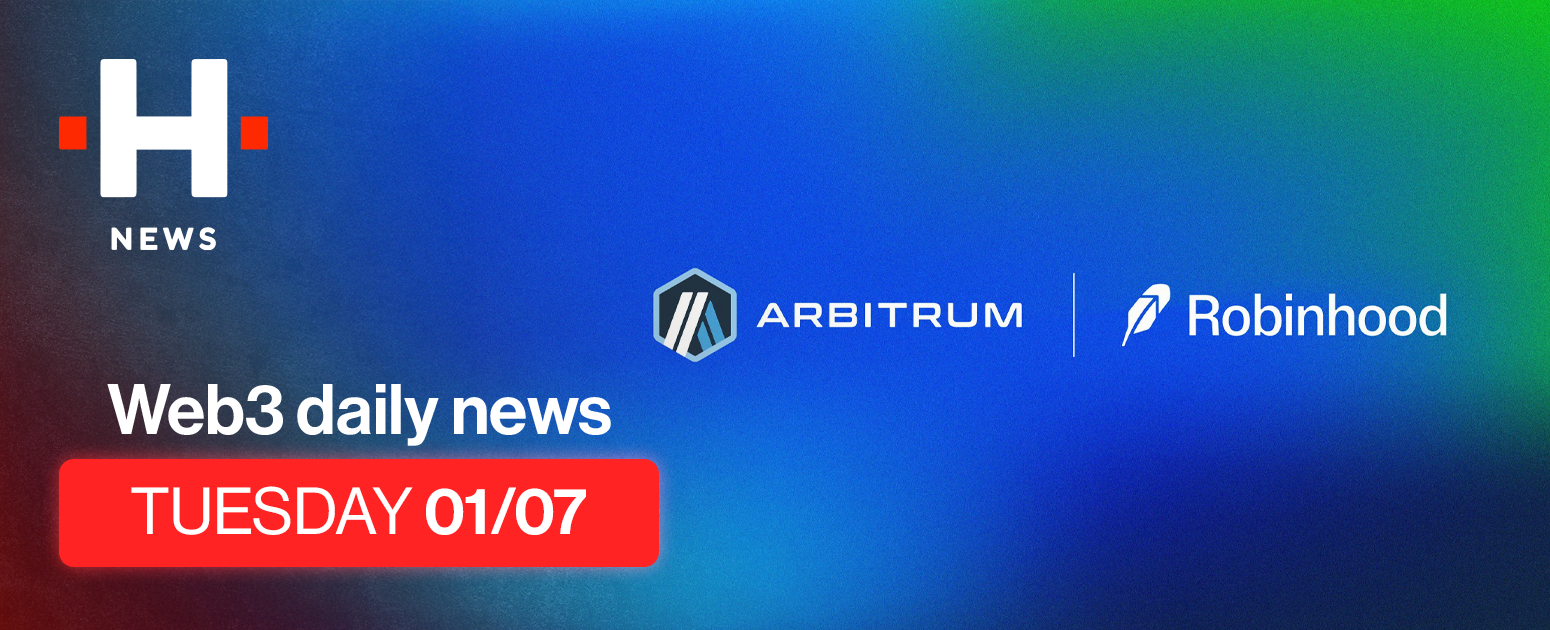 💸 - Robinhood wants its layer 2 ! - 01/07/2025