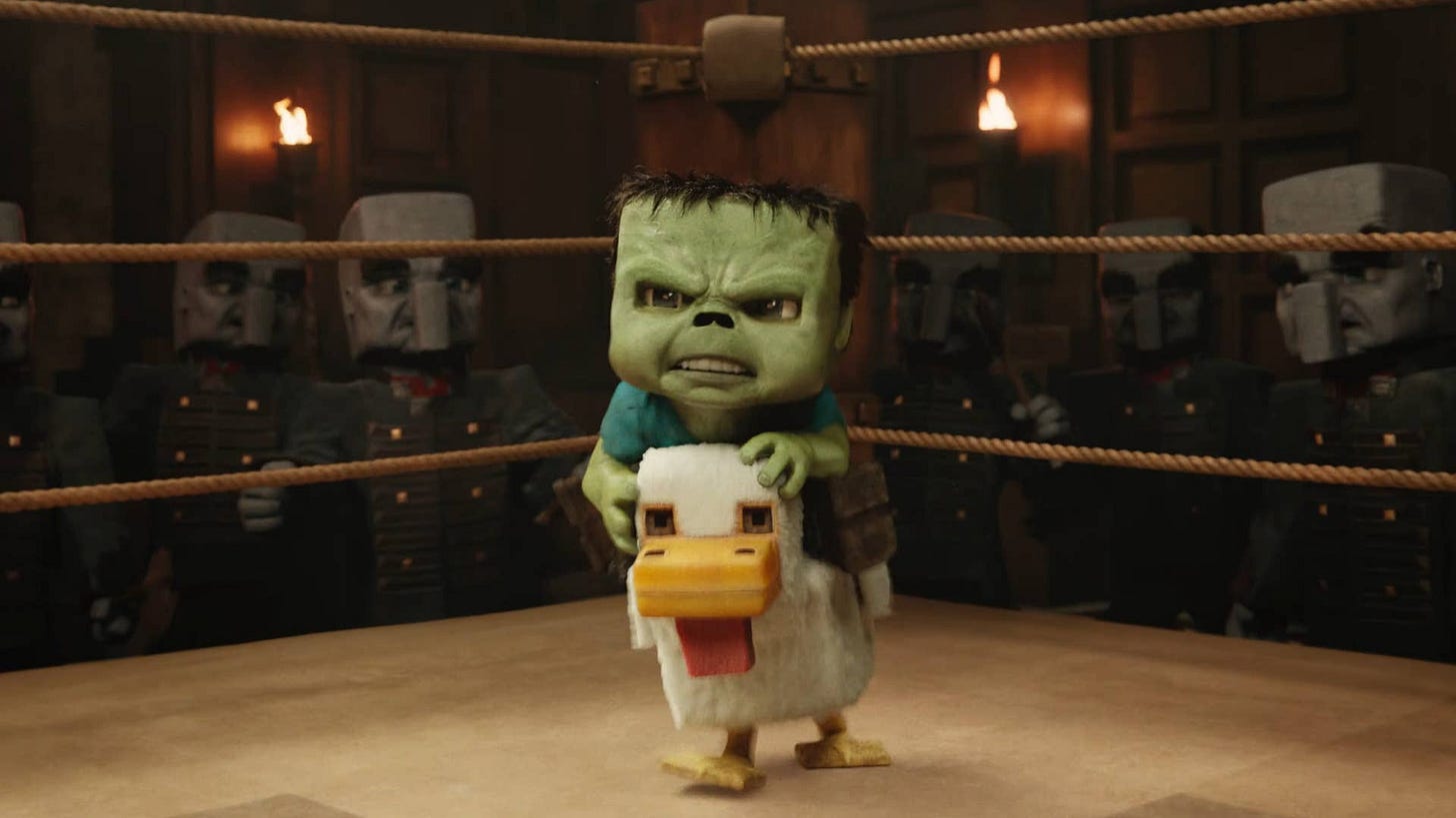 A Minecraft Movie now shows warning following disruptive Chicken Jockey ...