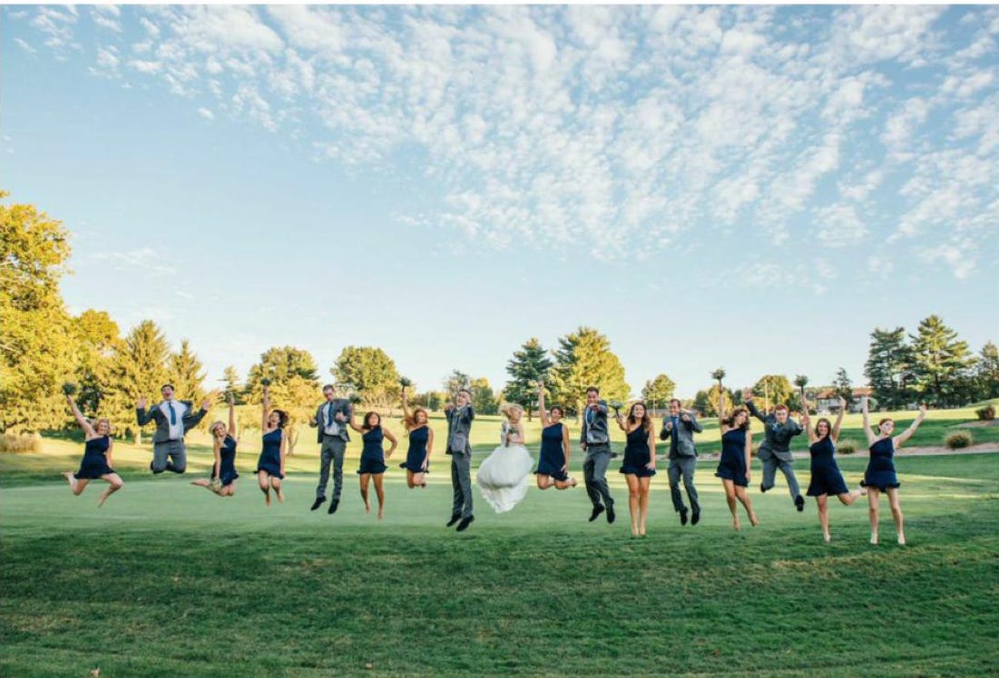 Wedding Jump Wedding Jump