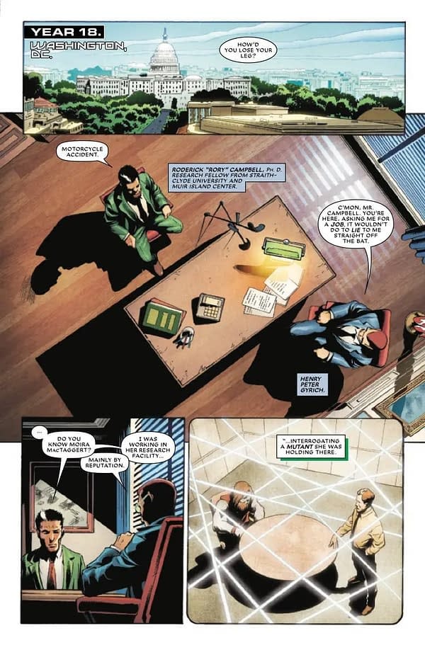 Interior preview page from X-MEN: DAYS OF FUTURE PAST - DOOMSDAY #2 GEOFF SHAW COVER