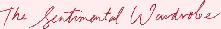The Sentimental Wardrobe