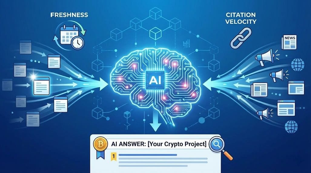 Fresh wins - How Regular Press Releases Help Your Crypto Project Dominate AI Answers