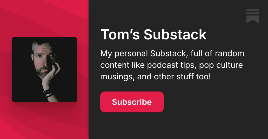 Tom’s Substack | Substack