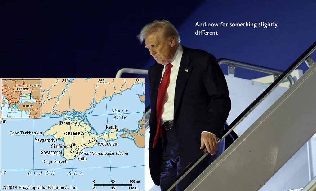Trump's NATO and Crimea Desperation 