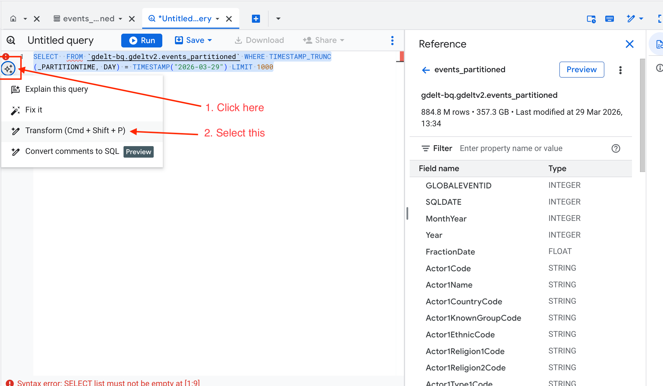 How to Query GDELT's Dataset Using Google BigQuery