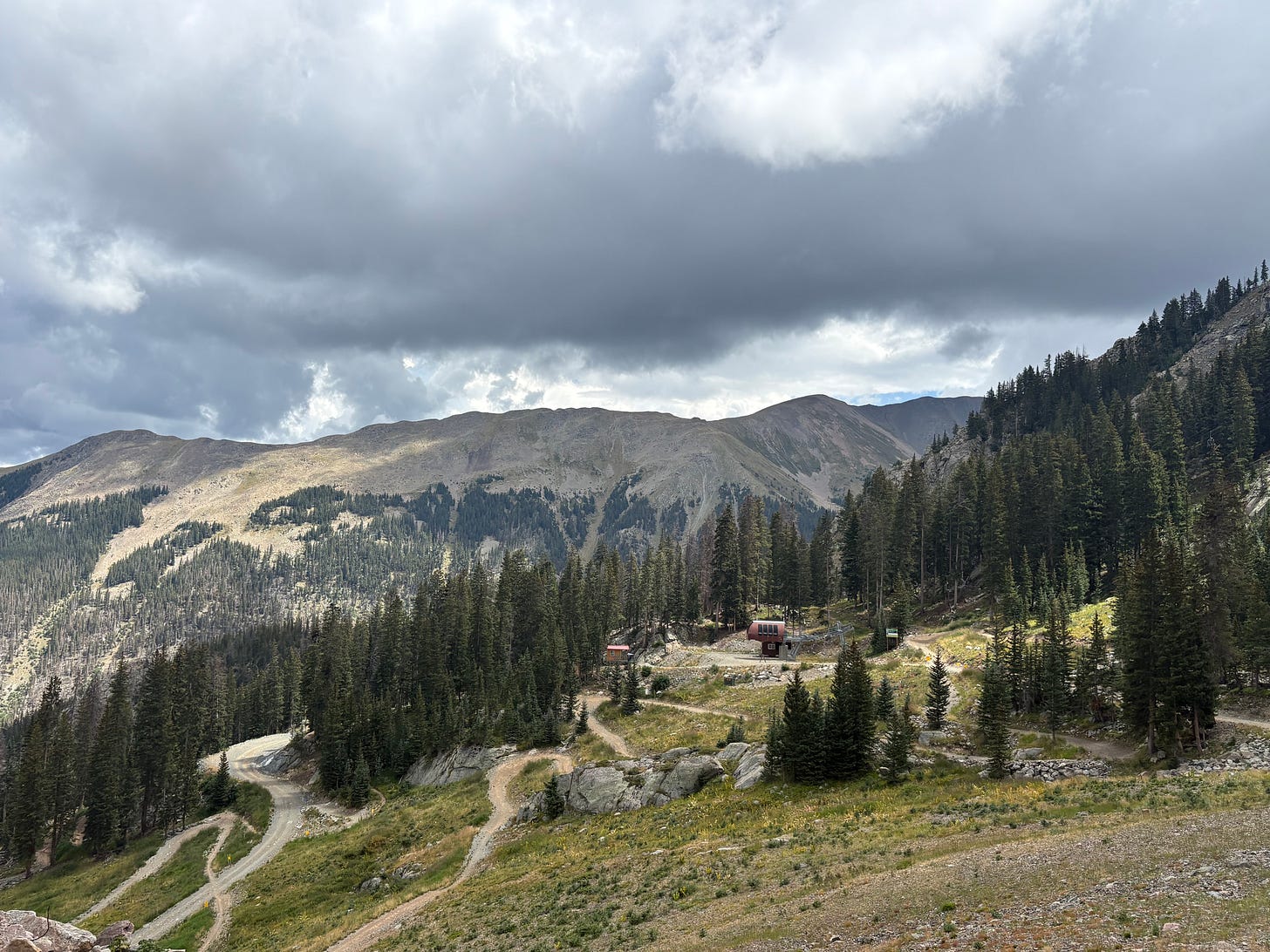 Taos Ski Valley mountains and valleys