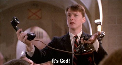 It's God, he says we should have girls at Welton" | Dead poets society, Dead  poets, We heart it