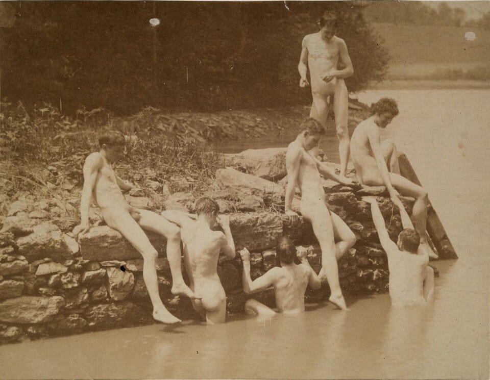 File:Study for "Swimming" by Thomas Eakins.jpg