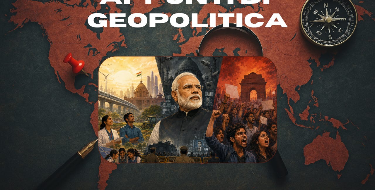 Le tre fasi del governo Modi